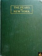 Pears of New York - Agricultural experiment station year 1921 - - UP HEDRICK